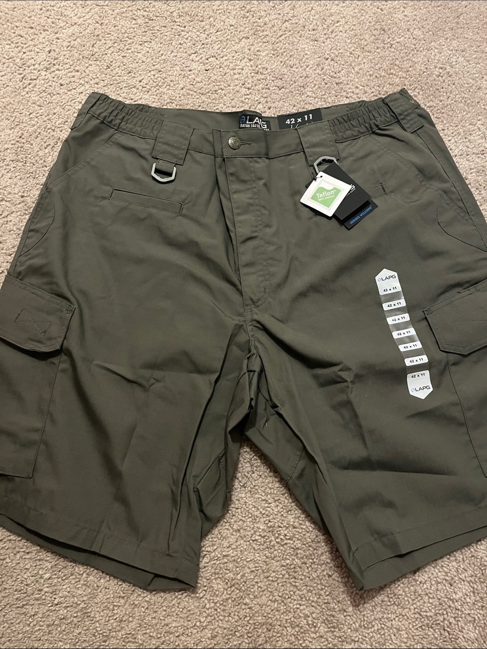 LAPG Olive Shorts